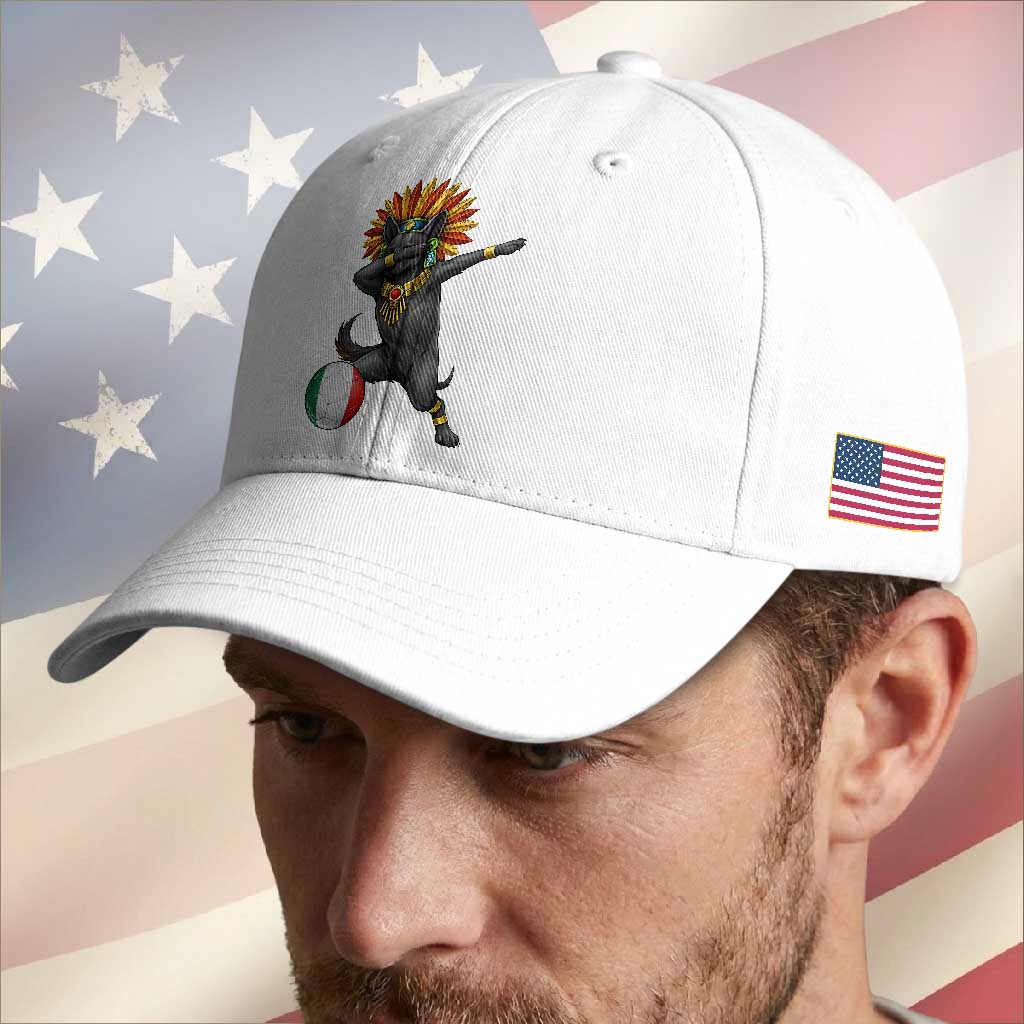 Aztec Xolo Dog Soccer Baseball Cap Mexican Heritage Fan Gift