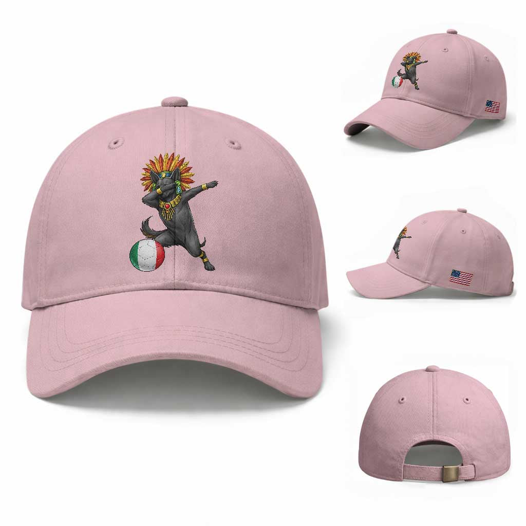 Aztec Xolo Dog Soccer Baseball Cap Mexican Heritage Fan Gift