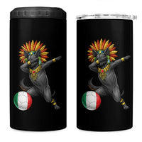 Aztec Xolo Dog Soccer 4 in 1 Can Cooler Tumbler Mexican Heritage Fan Gift