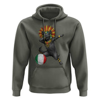 Aztec Xolo Dog Soccer Hoodie Mexican Heritage Fan Gift