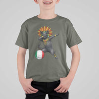 Aztec Xolo Dog Soccer T Shirt For Kid Mexican Heritage Fan Gift