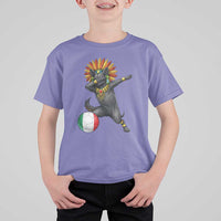 Aztec Xolo Dog Soccer T Shirt For Kid Mexican Heritage Fan Gift