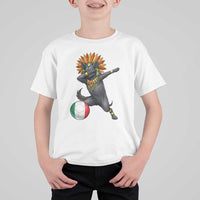 Aztec Xolo Dog Soccer T Shirt For Kid Mexican Heritage Fan Gift