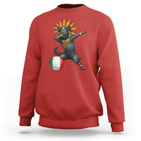 Aztec Xolo Dog Soccer Sweatshirt Mexican Heritage Fan Gift