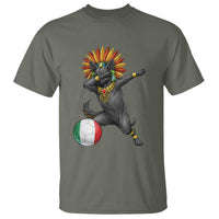 Aztec Xolo Dog Soccer T Shirt Mexican Heritage Fan Gift