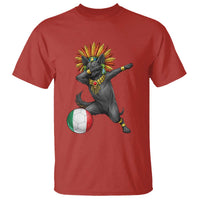 Aztec Xolo Dog Soccer T Shirt Mexican Heritage Fan Gift