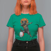 Aztec Xolo Dog Soccer T Shirt For Women Mexican Heritage Fan Gift