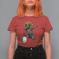 Aztec Xolo Dog Soccer T Shirt For Women Mexican Heritage Fan Gift