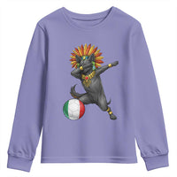 Aztec Xolo Dog Soccer Youth Sweatshirt Mexican Heritage Fan Gift