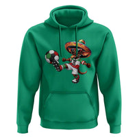 Funny Mexican Xolo Dog Playing Soccer Hoodie Football Fan Gift