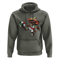 Funny Mexican Xolo Dog Playing Soccer Hoodie Football Fan Gift