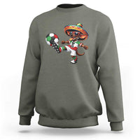Funny Mexican Xolo Dog Playing Soccer Sweatshirt Football Fan Gift