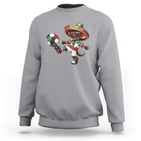 Funny Mexican Xolo Dog Playing Soccer Sweatshirt Football Fan Gift
