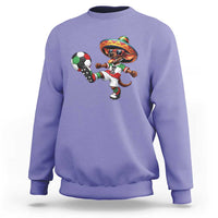 Funny Mexican Xolo Dog Playing Soccer Sweatshirt Football Fan Gift