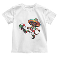 Funny Mexican Xolo Dog Playing Soccer Toddler T Shirt Football Fan Gift
