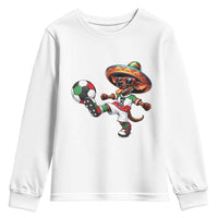 Funny Mexican Xolo Dog Playing Soccer Youth Sweatshirt Football Fan Gift