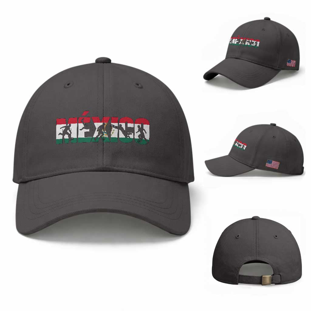 Mexico Soccer Lover Baseball Cap World Football Fan Gift