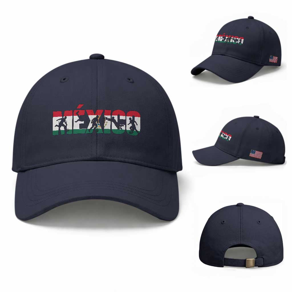Mexico Soccer Lover Baseball Cap World Football Fan Gift