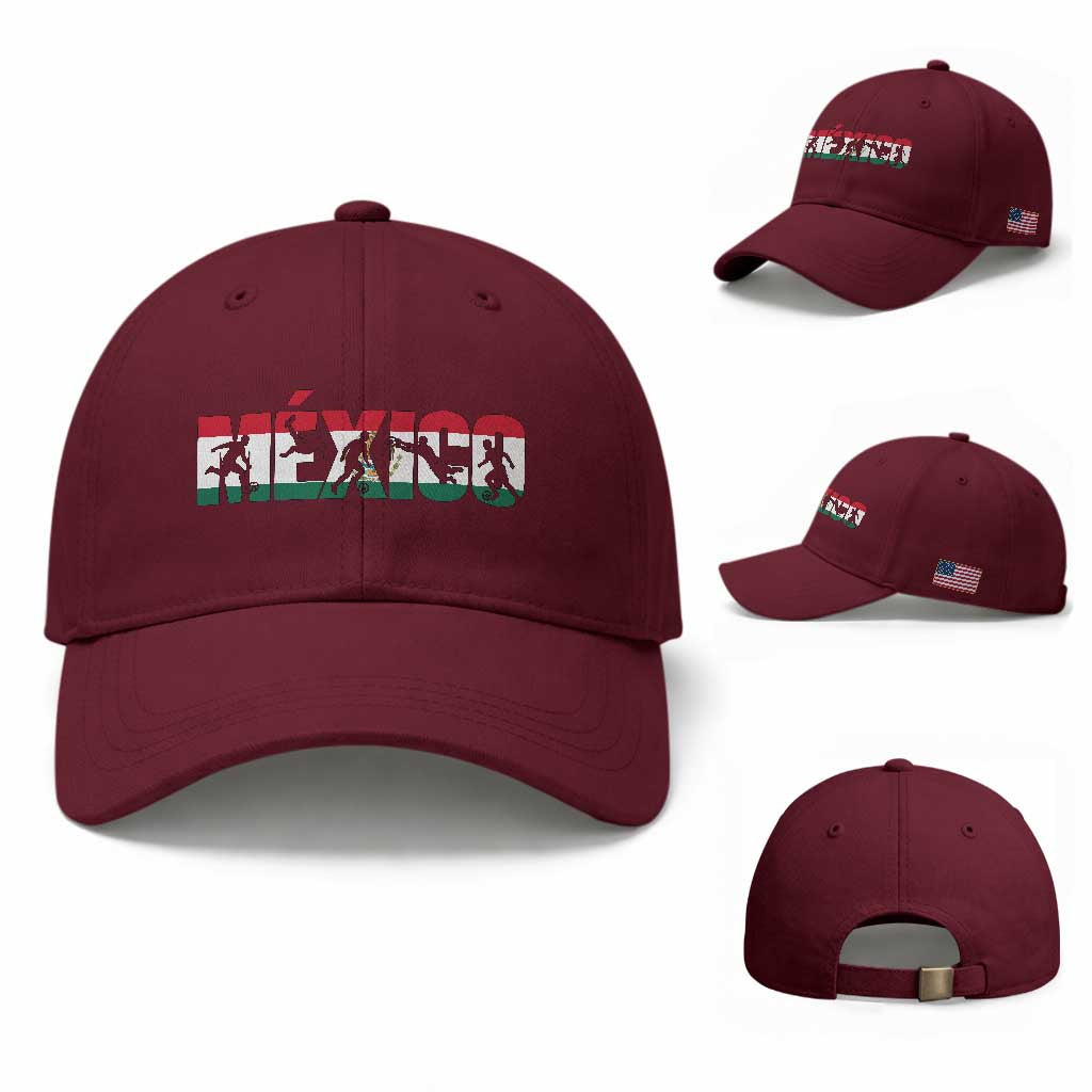 Mexico Soccer Lover Baseball Cap World Football Fan Gift