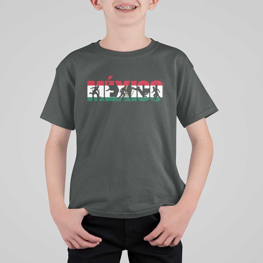 Mexico Soccer Lover T Shirt For Kid World Football Fan Gift