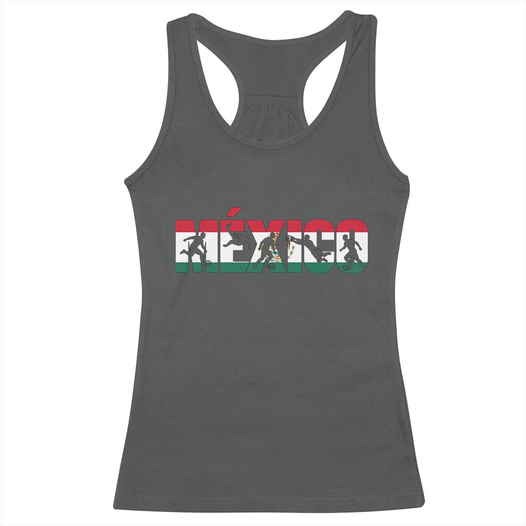Mexico Soccer Lover Racerback Tank Top World Football Fan Gift