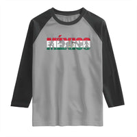 Mexico Soccer Lover Raglan Shirt World Football Fan Gift