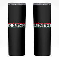 Mexico Soccer Lover Skinny Tumbler World Football Fan Gift