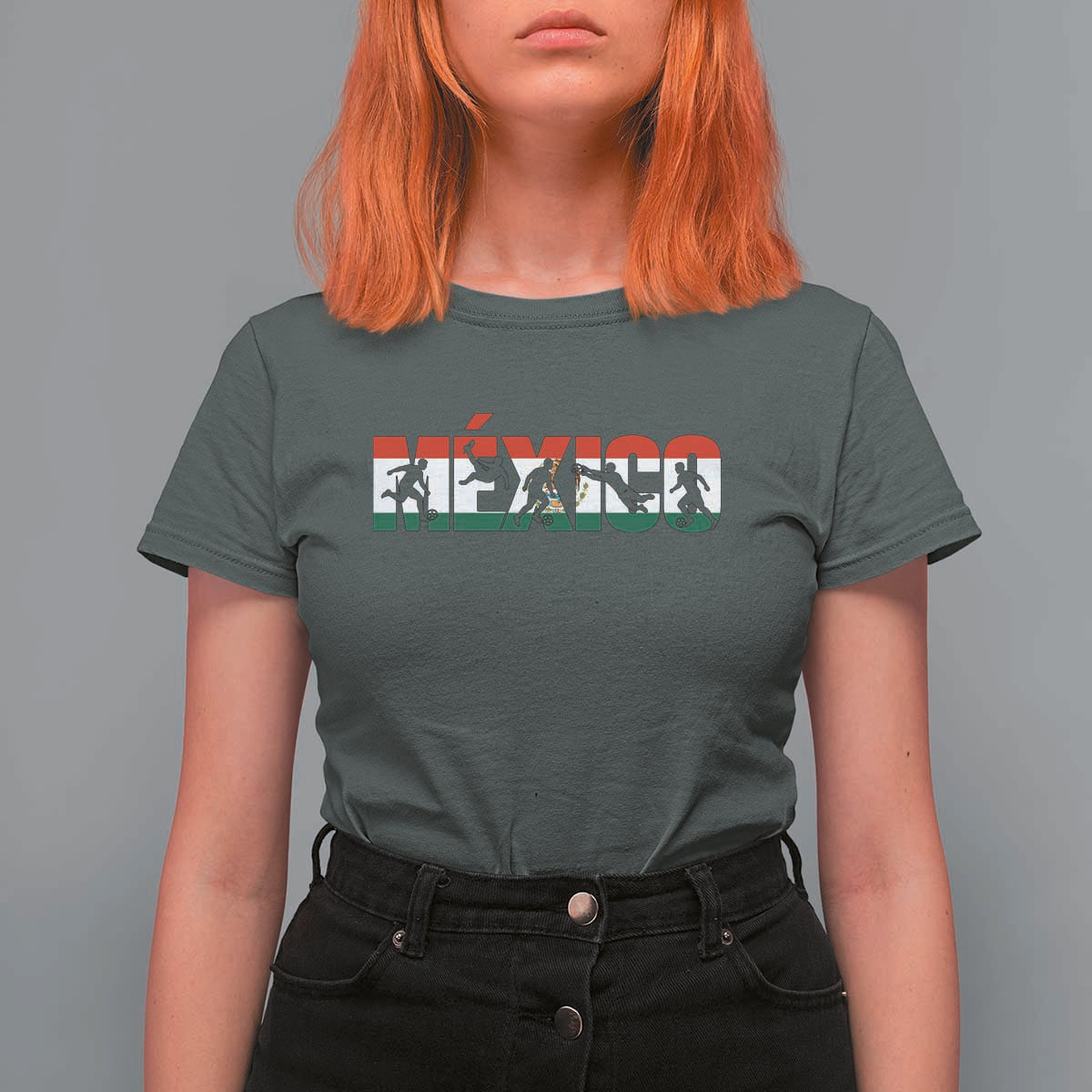 Mexico Soccer Lover T Shirt For Women World Football Fan Gift