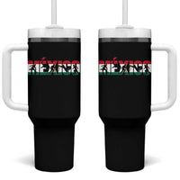 Mexico Soccer Lover Tumbler With Handle World Football Fan Gift