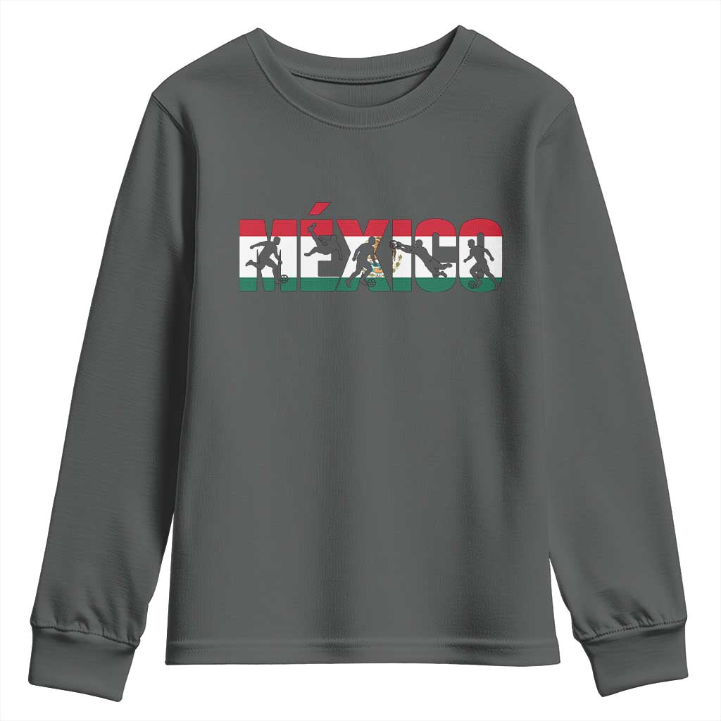 Mexico Soccer Lover Youth Sweatshirt World Football Fan Gift