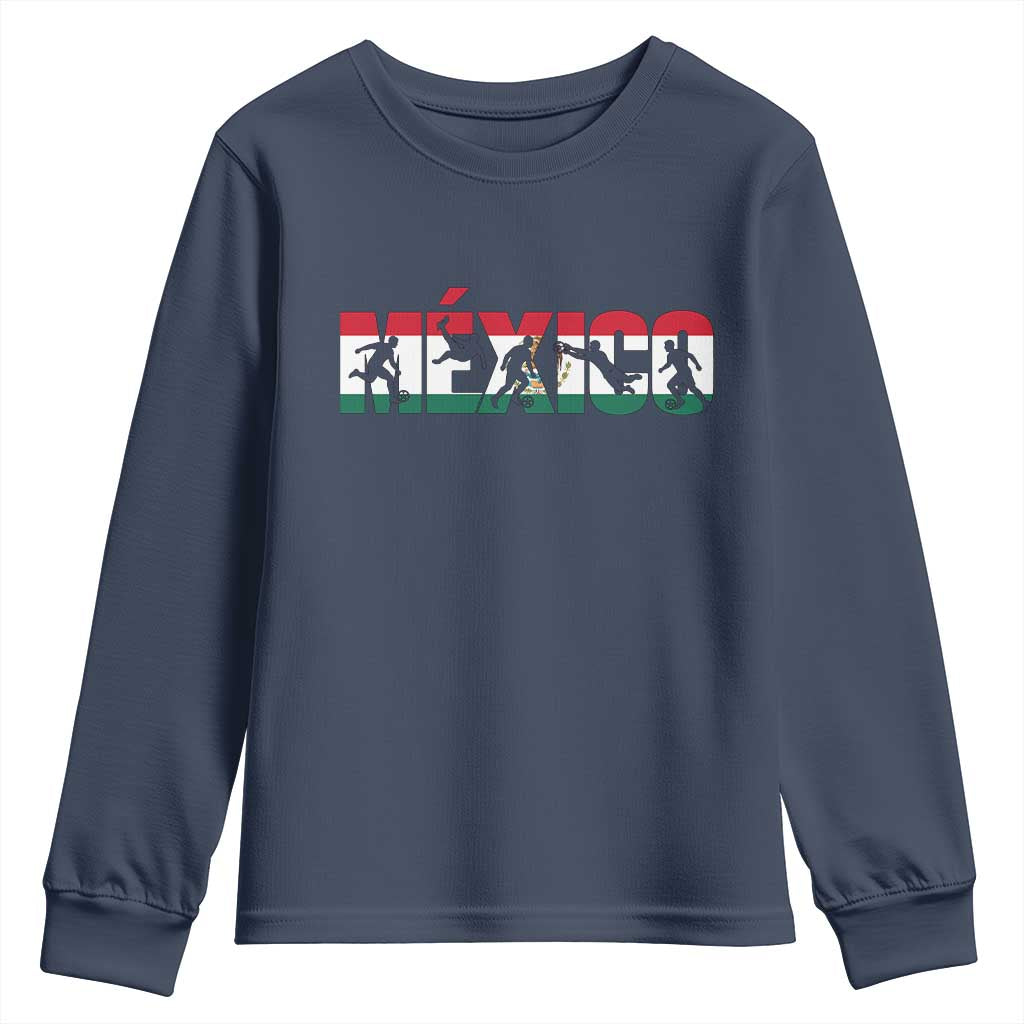 Mexico Soccer Lover Youth Sweatshirt World Football Fan Gift