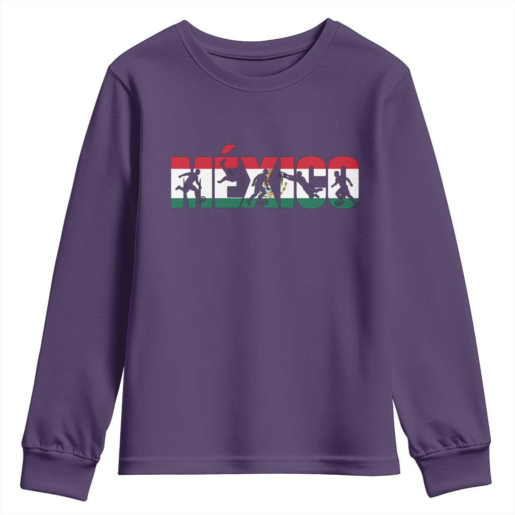 Mexico Soccer Lover Youth Sweatshirt World Football Fan Gift