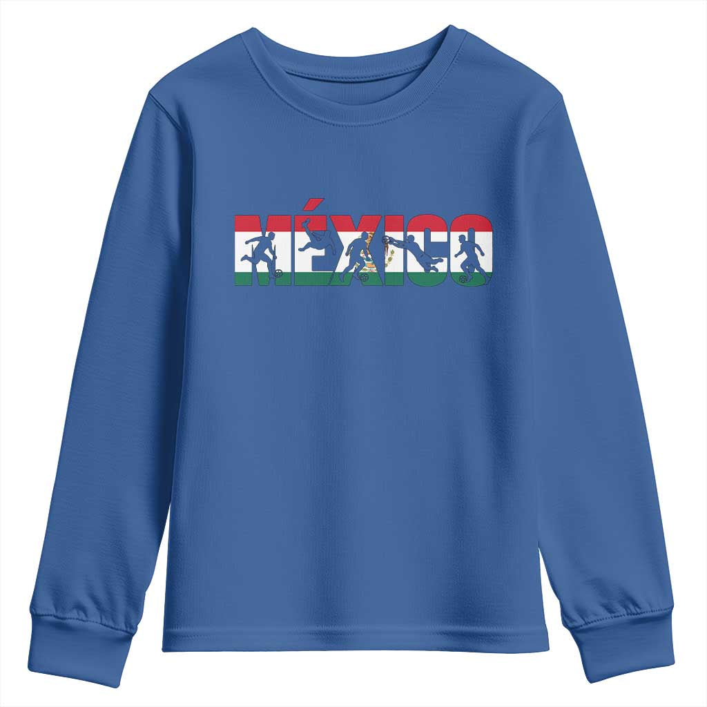Mexico Soccer Lover Youth Sweatshirt World Football Fan Gift