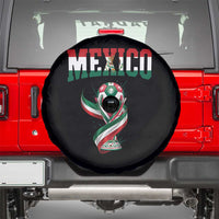 Mexico National Soccer Lover Spare Tire Cover Proud Mexican Fan Gift