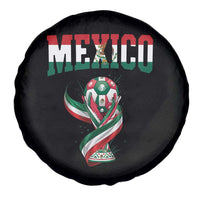 Mexico National Soccer Lover Spare Tire Cover Proud Mexican Fan Gift