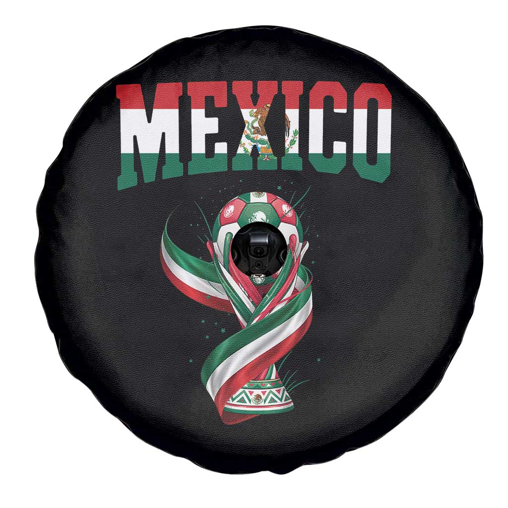 Mexico National Soccer Lover Spare Tire Cover Proud Mexican Fan Gift