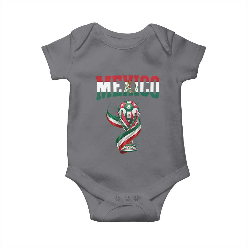 Mexico National Soccer Lover Baby Onesie Proud Mexican Fan Gift
