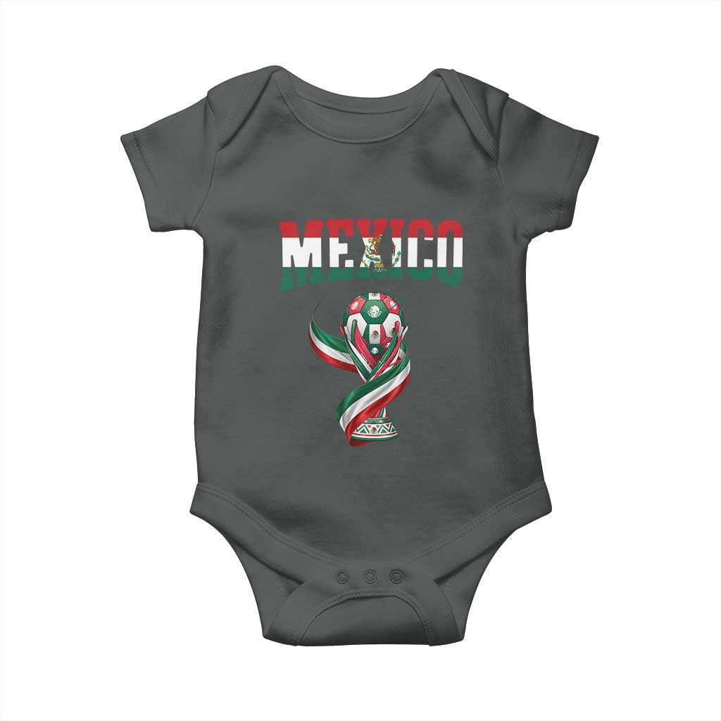 Mexico National Soccer Lover Baby Onesie Proud Mexican Fan Gift