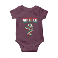 Mexico National Soccer Lover Baby Onesie Proud Mexican Fan Gift