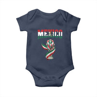 Mexico National Soccer Lover Baby Onesie Proud Mexican Fan Gift