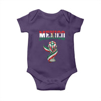 Mexico National Soccer Lover Baby Onesie Proud Mexican Fan Gift