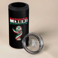 Mexico National Soccer Lover 4 in 1 Can Cooler Tumbler Proud Mexican Fan Gift