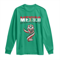 Mexico National Soccer Lover Long Sleeve Shirt Proud Mexican Fan Gift