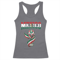 Mexico National Soccer Lover Racerback Tank Top Proud Mexican Fan Gift
