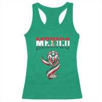 Mexico National Soccer Lover Racerback Tank Top Proud Mexican Fan Gift