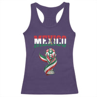 Mexico National Soccer Lover Racerback Tank Top Proud Mexican Fan Gift