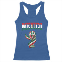 Mexico National Soccer Lover Racerback Tank Top Proud Mexican Fan Gift