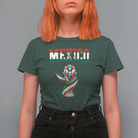 Mexico National Soccer Lover T Shirt For Women Proud Mexican Fan Gift