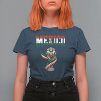 Mexico National Soccer Lover T Shirt For Women Proud Mexican Fan Gift