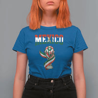 Mexico National Soccer Lover T Shirt For Women Proud Mexican Fan Gift